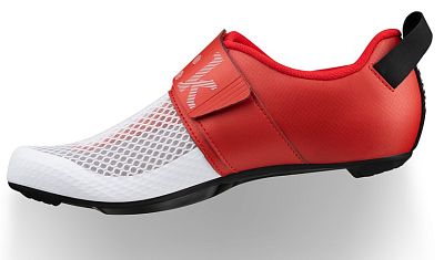 Превью  Велотуфли для триатлона FIZIK Transiro Hydra White/Metallic Red